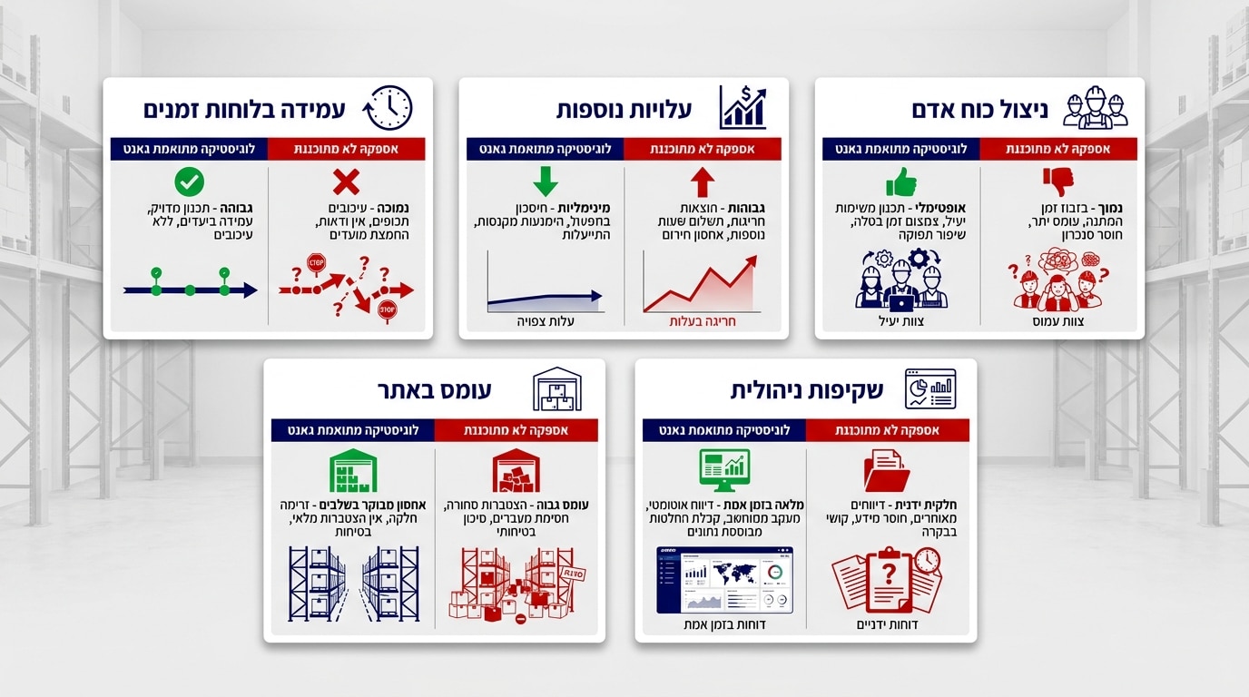 ניהול לוגיסטי בפרויקט תשתית – תיאום אספקות ומשאבים בשטח